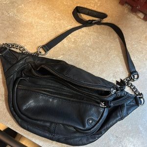 Free people archer leather sling